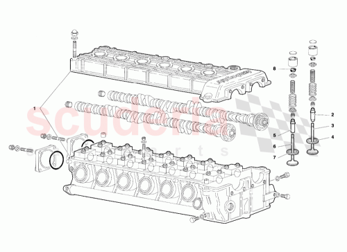 Part Diagram for Lamborghini 001235954
