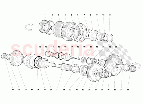 Part Diagram for Lamborghini 002433672
