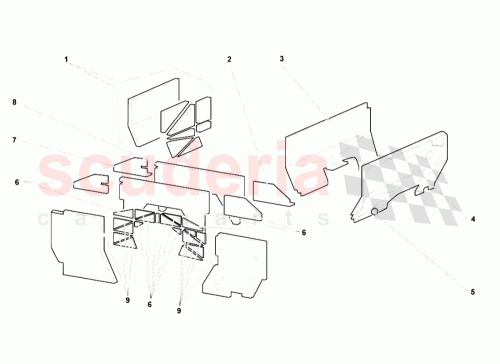 Part Diagram for Lamborghini 008612804