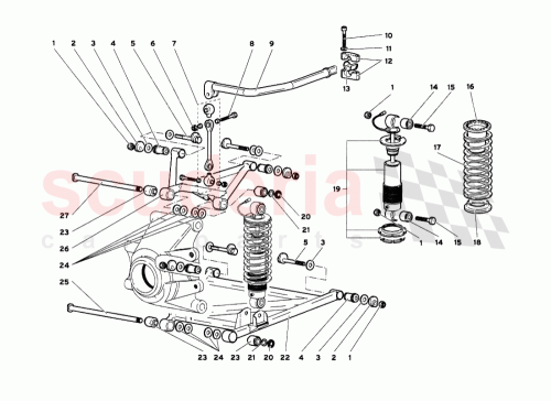 Part Diagram for Lamborghini 0052003963