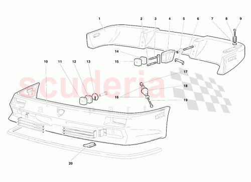 Part Diagram for Lamborghini 009463147