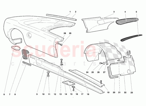 Part Diagram for Lamborghini 009453154