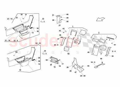Part Diagram for Lamborghini 418854888F