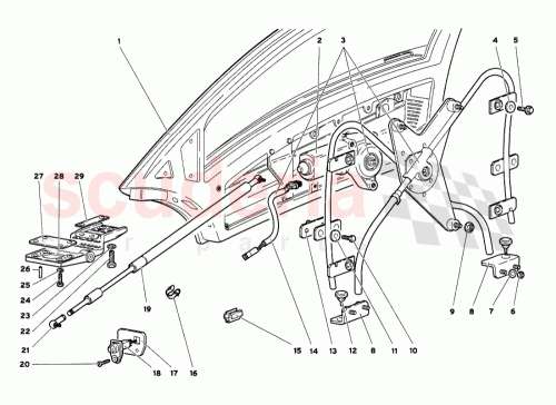 Part Diagram for Lamborghini 009421430