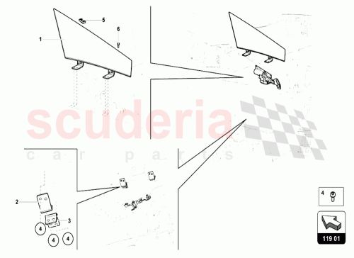 Part Diagram for Lamborghini 470813600