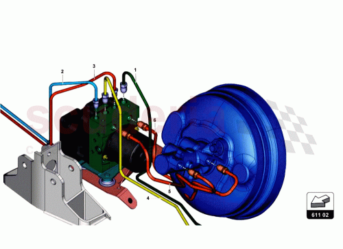 Part Diagram for Lamborghini 471614740A