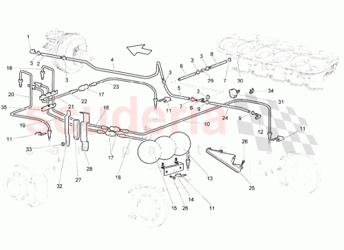Part Diagram for Lamborghini 407611939B