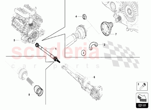 Part Diagram for Lamborghini N10698301