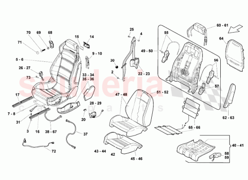 Part Diagram for Lamborghini 400881902C