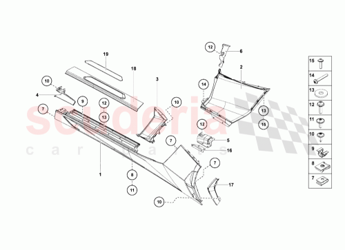 Part Diagram for Lamborghini 470853884