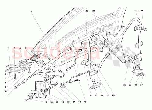 Part Diagram for Lamborghini 006136334