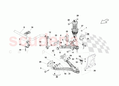 Part Diagram for Lamborghini 400412019BS