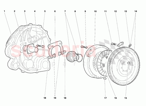 Part Diagram for Lamborghini 002424451