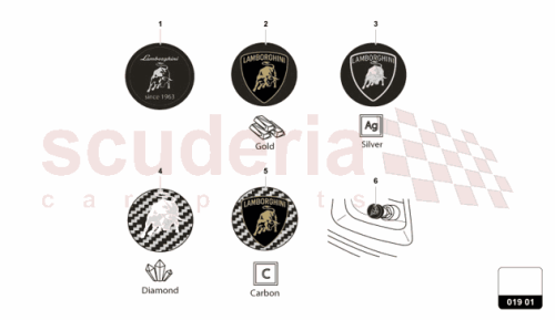 Part Diagram for Lamborghini 470698165A