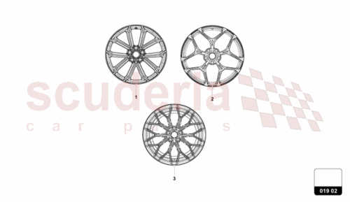 Part Diagram for Lamborghini 47B698996K