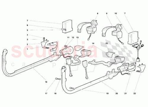 Part Diagram for Lamborghini 008700524