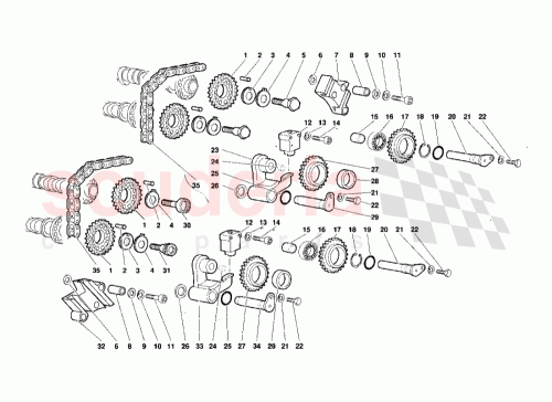 Part Diagram for Lamborghini 001231651
