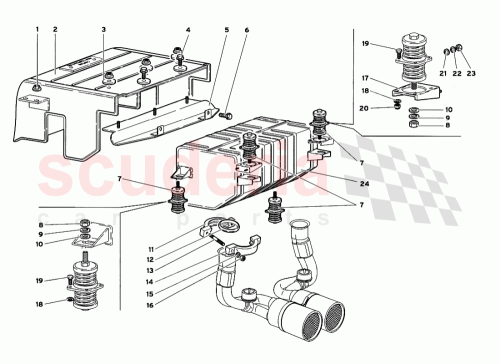 Part Diagram for Lamborghini 004435003