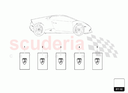 Part Diagram for Lamborghini 4T7012715AA