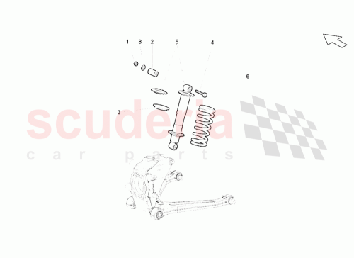 Part Diagram for Lamborghini 400512031J