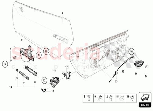 Part Diagram for Lamborghini N10586401