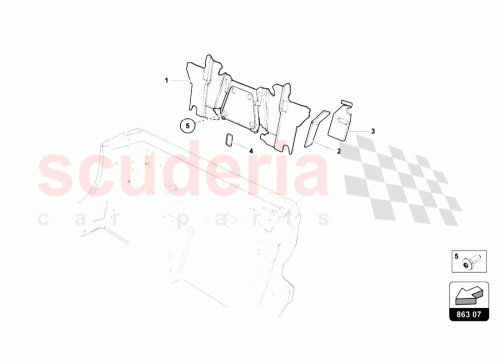 Part Diagram for Lamborghini 475863247