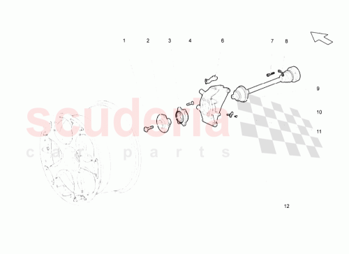 Part Diagram for Lamborghini 0025013005