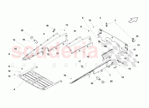 Part Diagram for Lamborghini N90170803