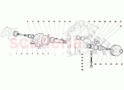 Part Diagram for Lamborghini 008933002