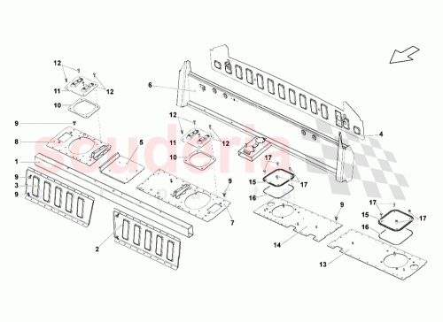 Part Diagram for Lamborghini 400803221C
