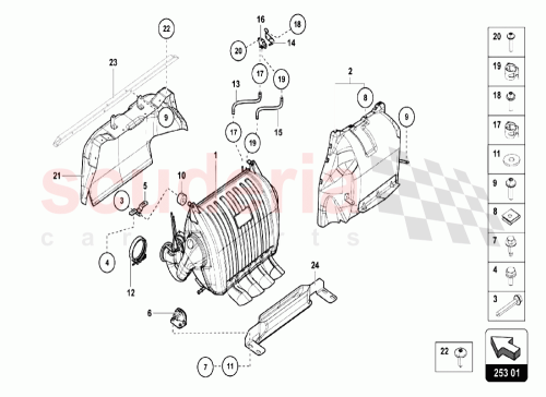 Part Diagram for Lamborghini 470251051J