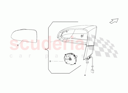 Part Diagram for Lamborghini 407827963B