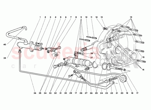 Part Diagram for Lamborghini 0042004758
