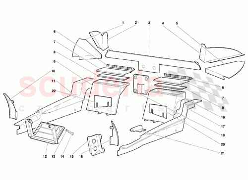 Part Diagram for Lamborghini 009458227