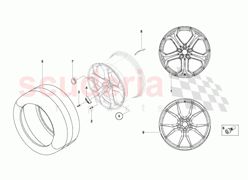 Part Diagram for Lamborghini 470601313E