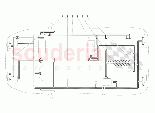 Part Diagram for Lamborghini 006133193