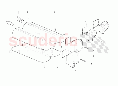 Part Diagram for Lamborghini 07L133433C
