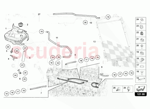 Part Diagram for Lamborghini 470121125