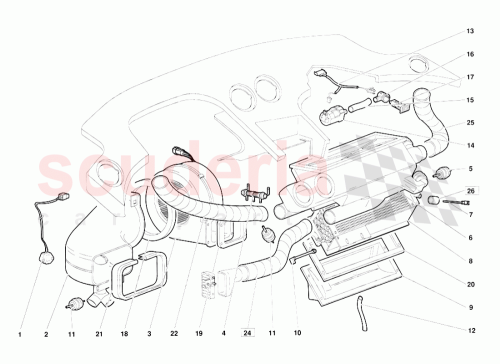 Part Diagram for Lamborghini 009414530