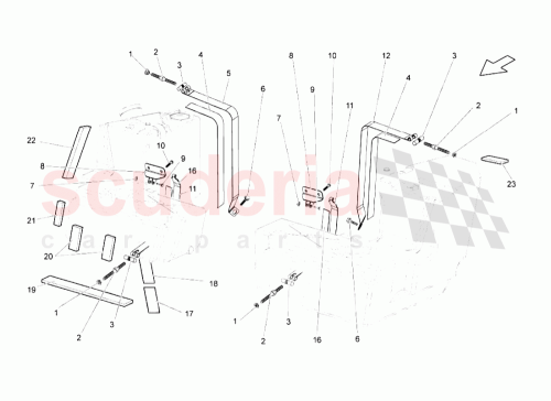 Part Diagram for Lamborghini 400201365B