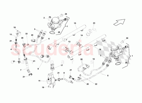 Part Diagram for Lamborghini N91076601