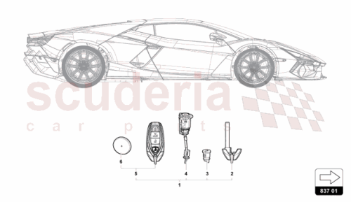 Part Diagram for Lamborghini N10528301
