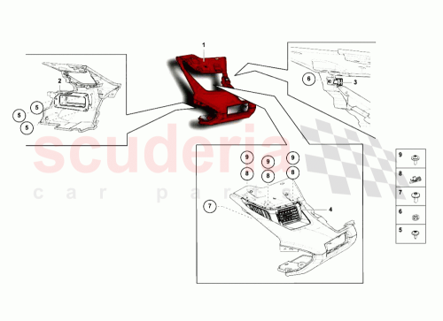 Part Diagram for Lamborghini 470941787