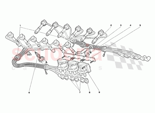 Part Diagram for Lamborghini 0016004527