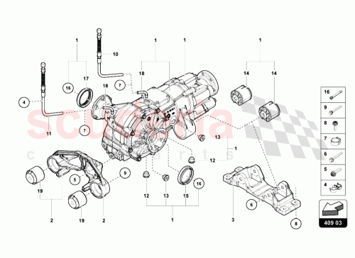 Part Diagram for Lamborghini 087409360