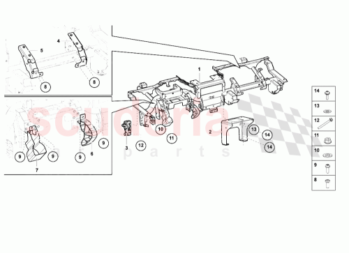 Part Diagram for Lamborghini 470880224