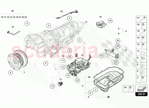 Part Diagram for Lamborghini 0BL325585