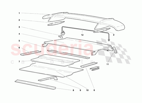 Part Diagram for Lamborghini 009490011