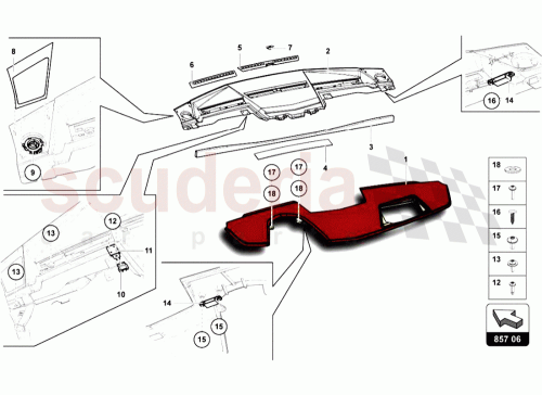 Part Diagram for Lamborghini 470819793A