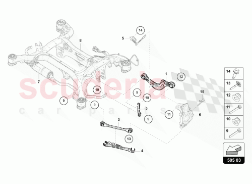 Part Diagram for Lamborghini N10106403